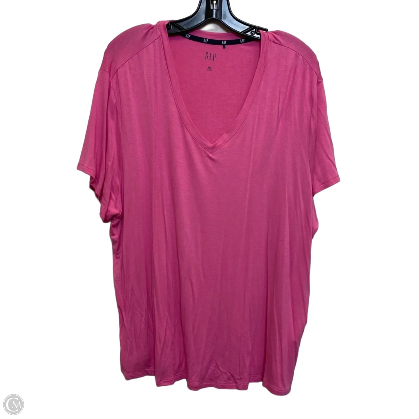 Top Short Sleeve By Gap In Pink, Size: Xxl