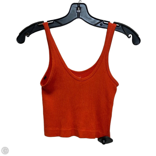 Top Sleeveless By Out From Under In Orange, Size: M