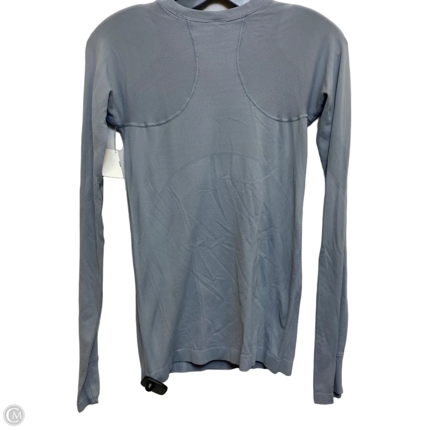 Athletic Top Long Sleeve Crewneck By Athleta In Blue, Size: Xs