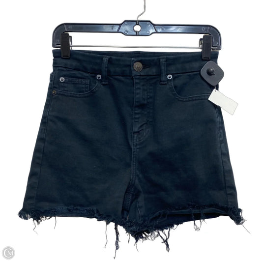 Shorts By American Eagle In Black Denim, Size: 4