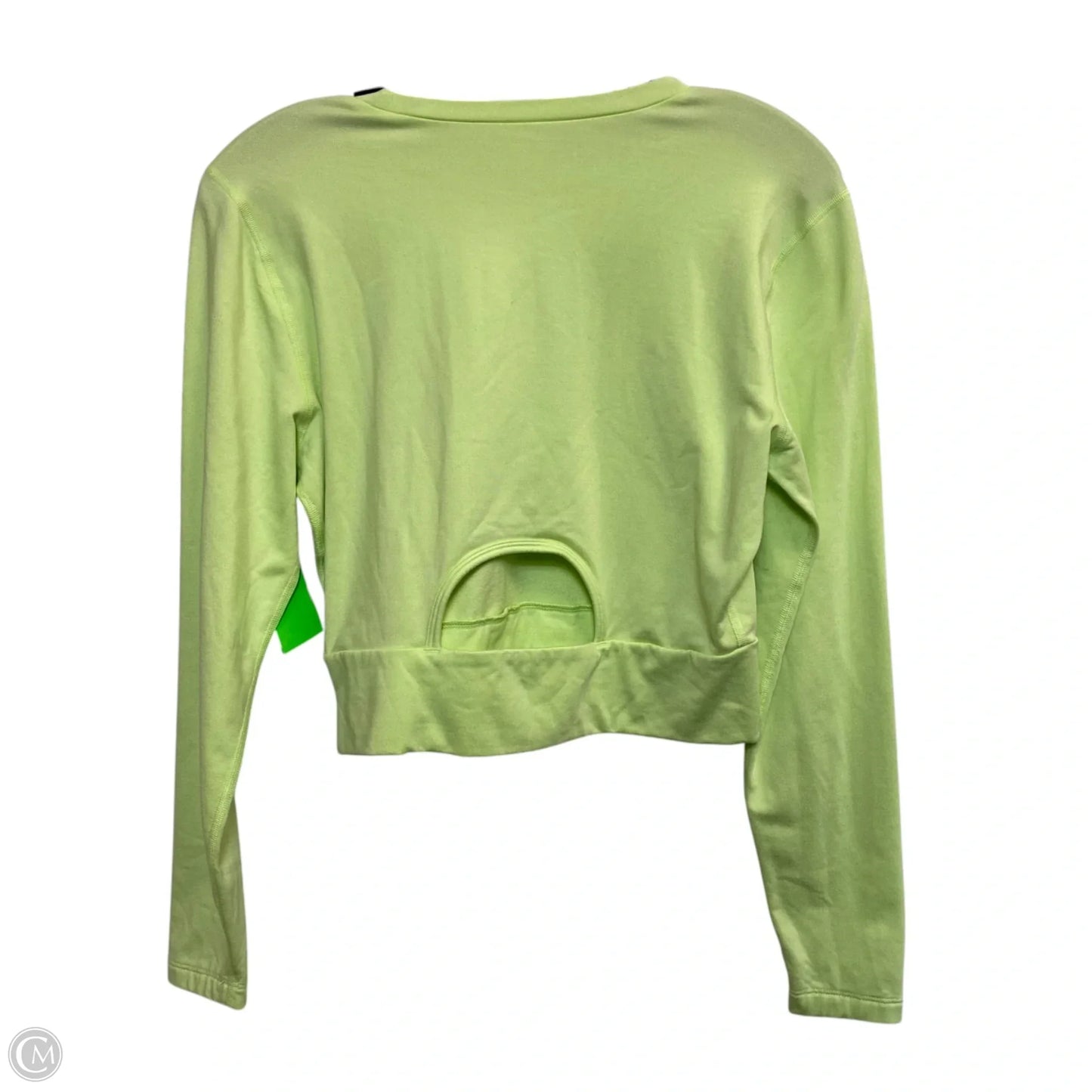 Athletic Top Long Sleeve Crewneck By Old Navy In Green, Size: S