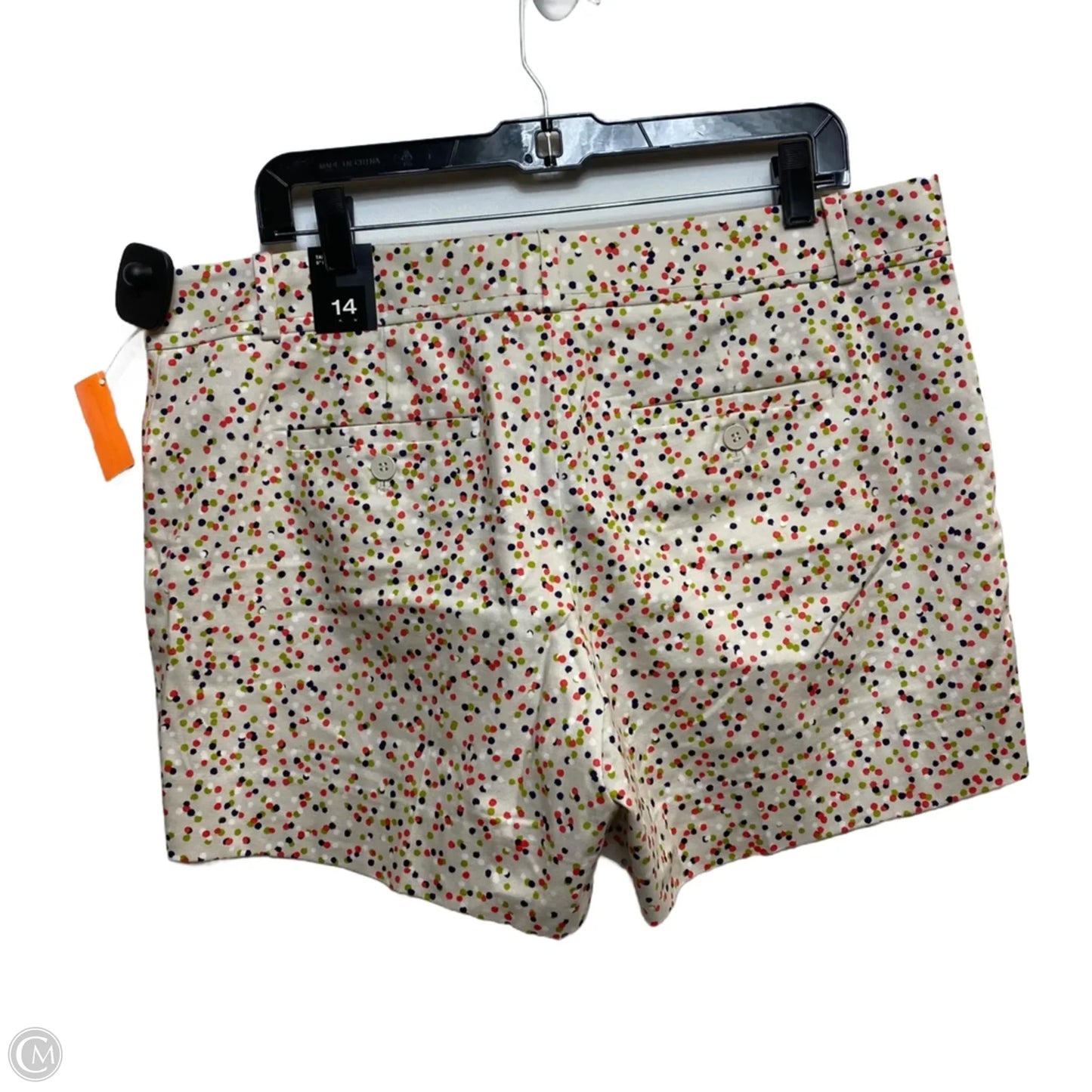 Shorts By Limited In Polkadot Pattern, Size: 14