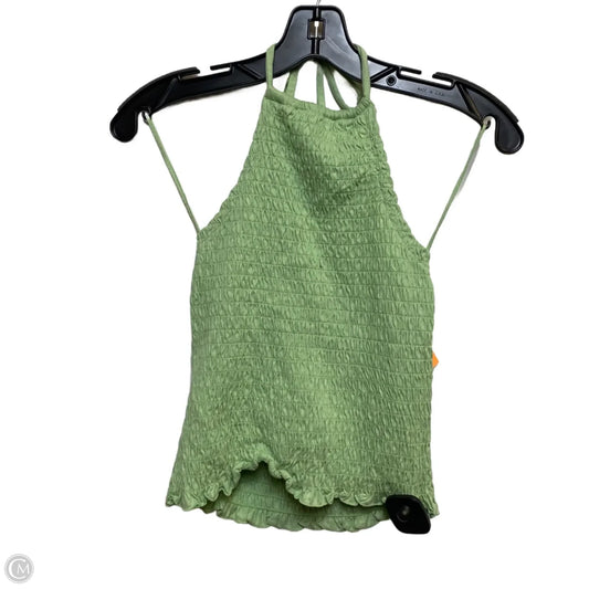 Top Sleeveless By Old Navy In Green, Size: Xs