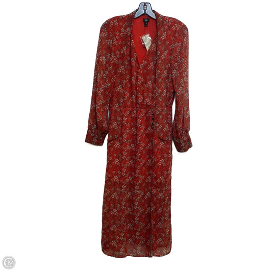 Dress Casual Maxi By River Island In Red, Size: M