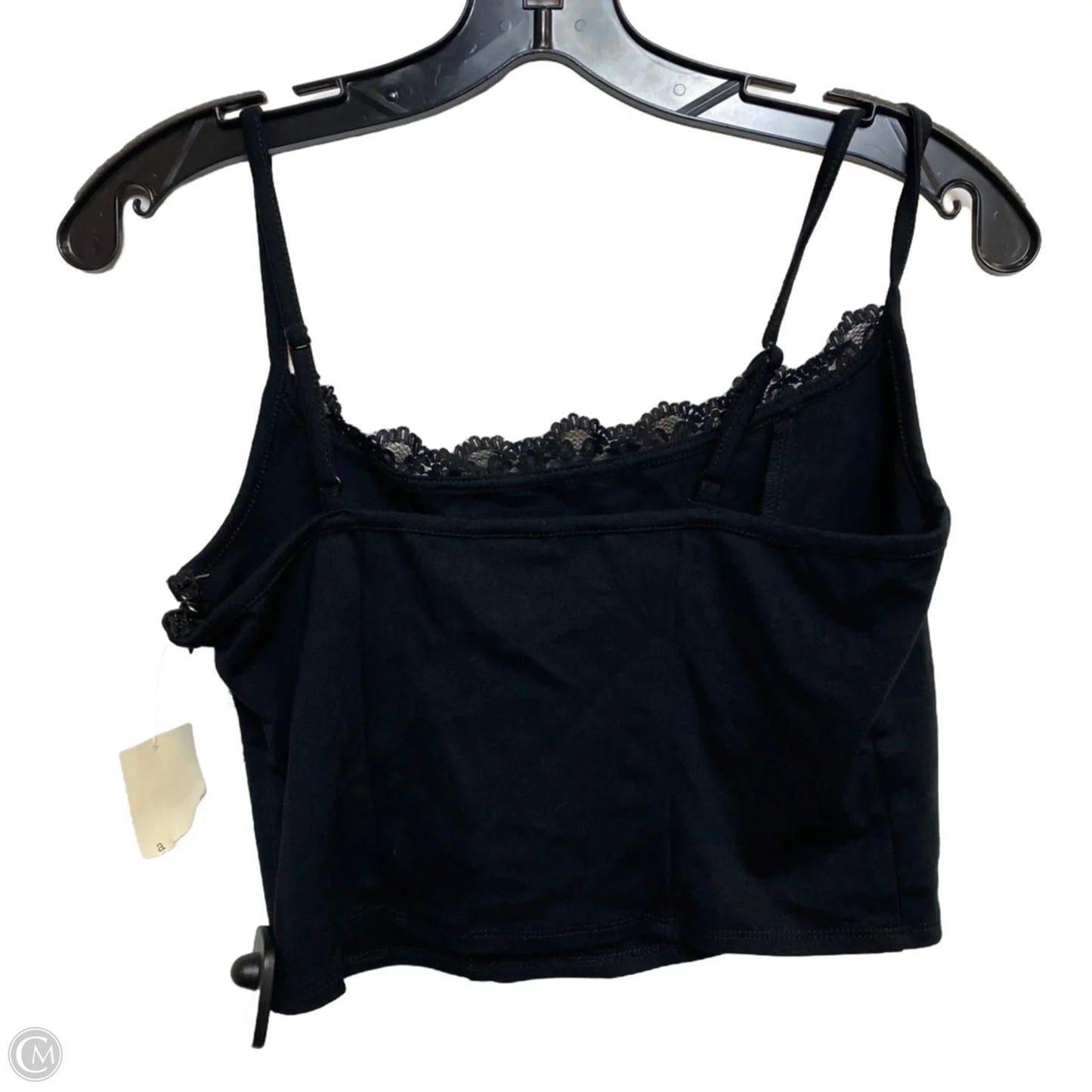 Top Sleeveless Basic By A New Day In Black, Size: S