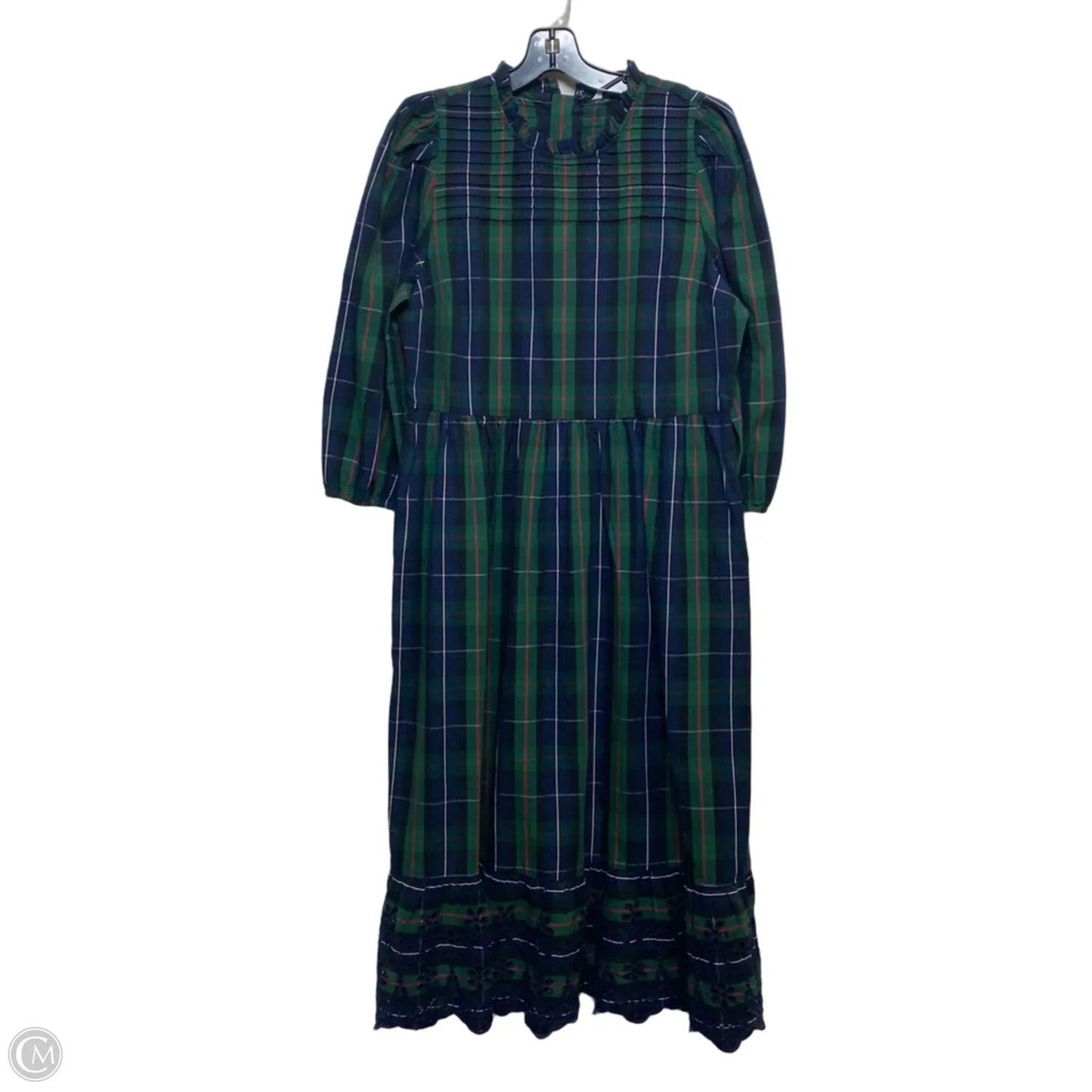 Dress Casual Maxi By Crown And Ivy In Brown & Green, Size: M
