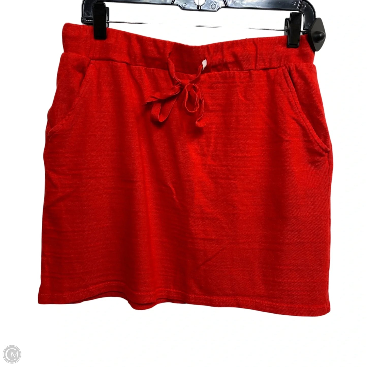 Skirt Mini & Short By Loft In Red, Size: Mp