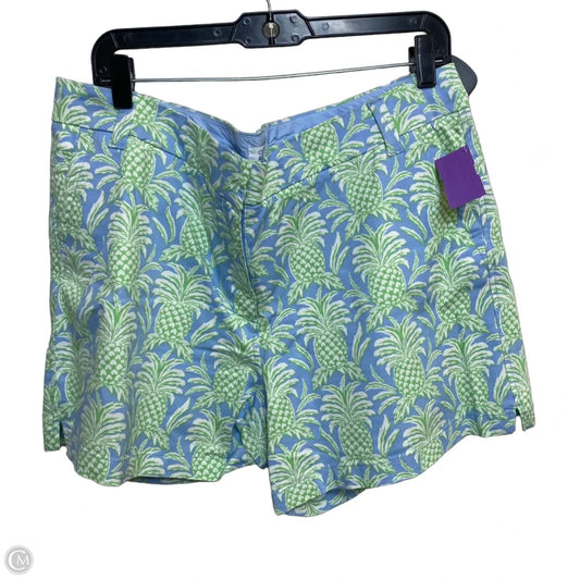 Shorts By Crown And Ivy In Blue & Green, Size: 16
