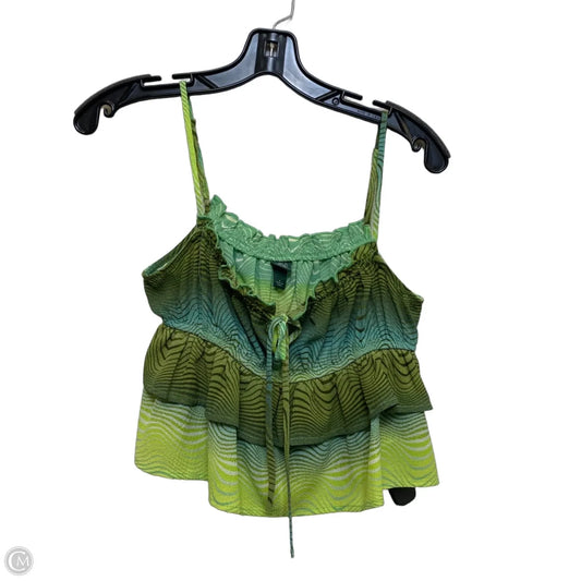 Top Sleeveless By Wild Fable In Green, Size: S
