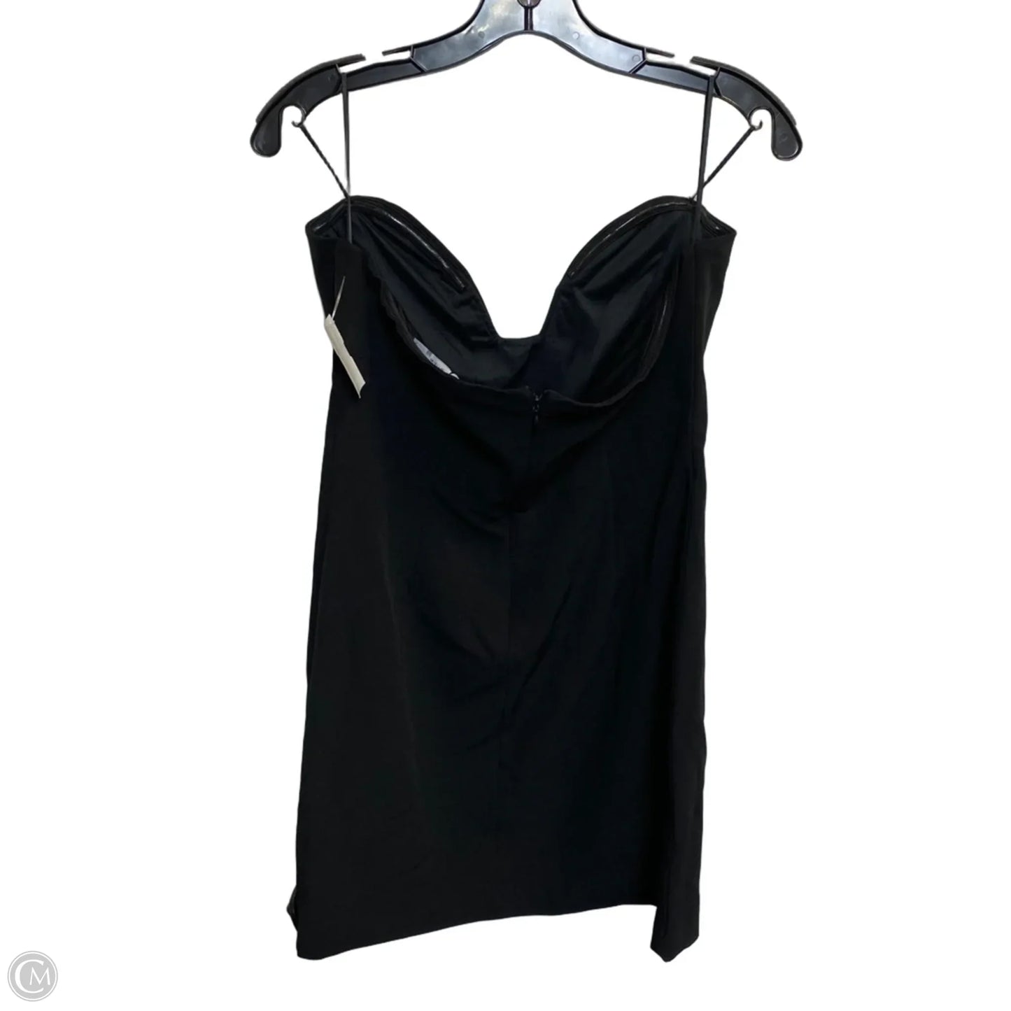 Top Sleeveless By Zara In Black, Size: L