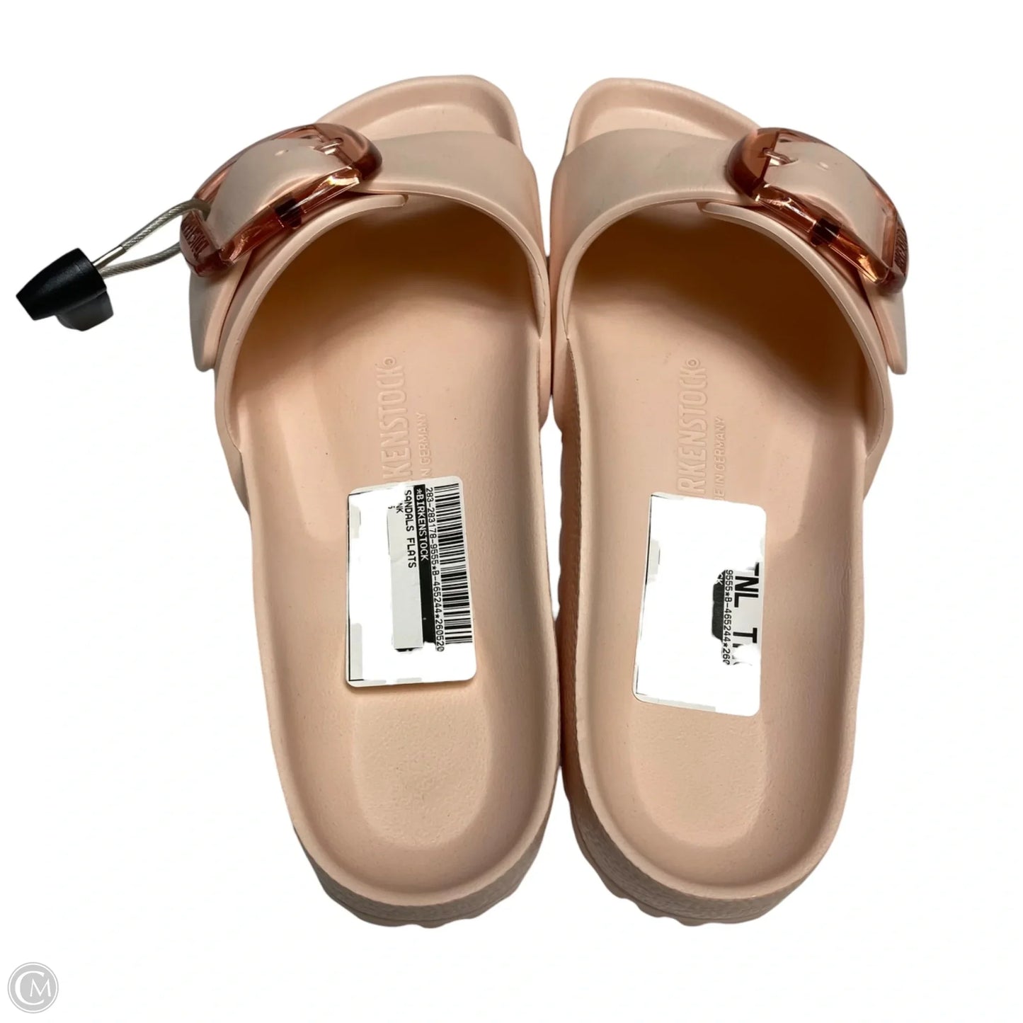 Sandals Flats By Birkenstock In Pink, Size: 8.5
