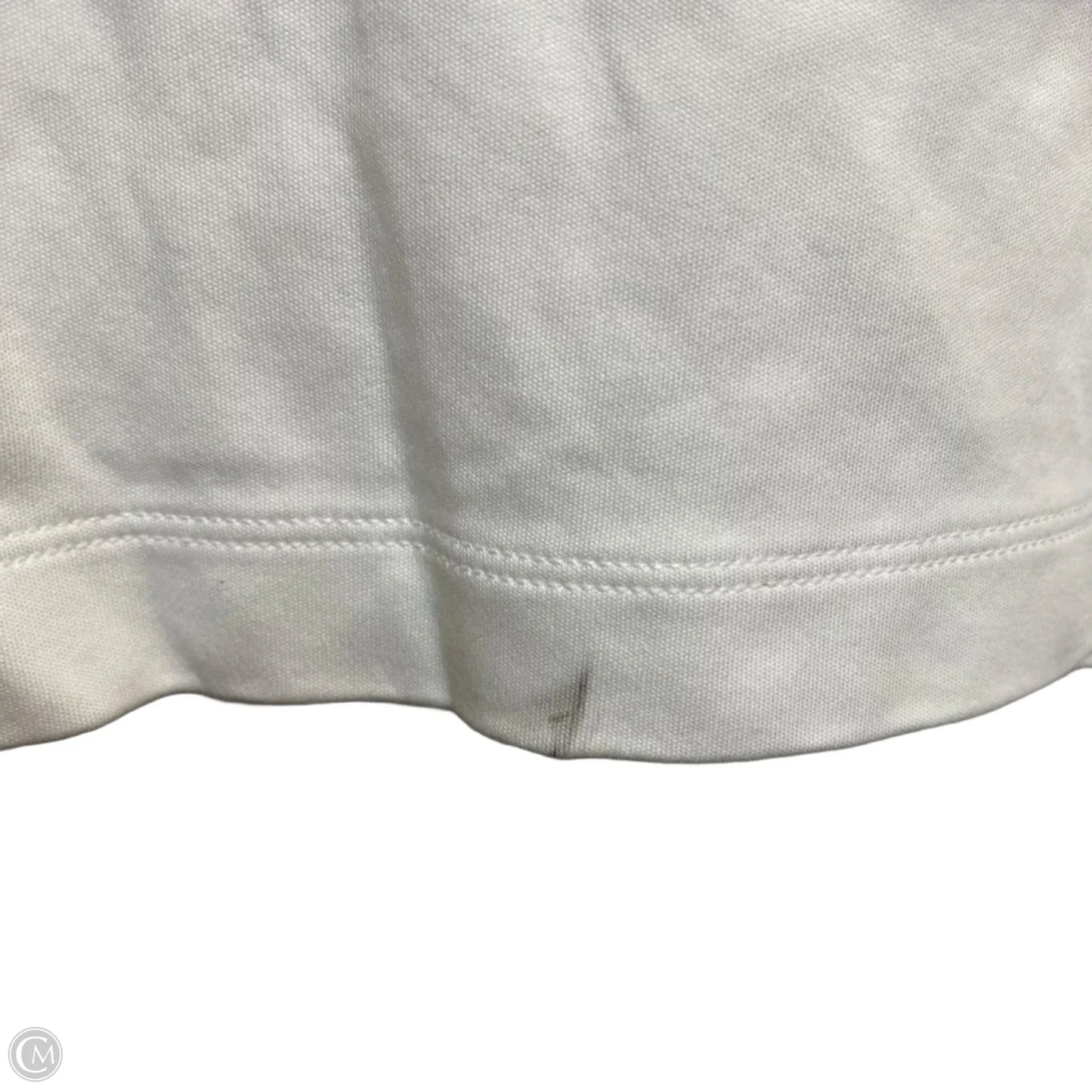 Top Short Sleeve By Spanx In White, Size: M