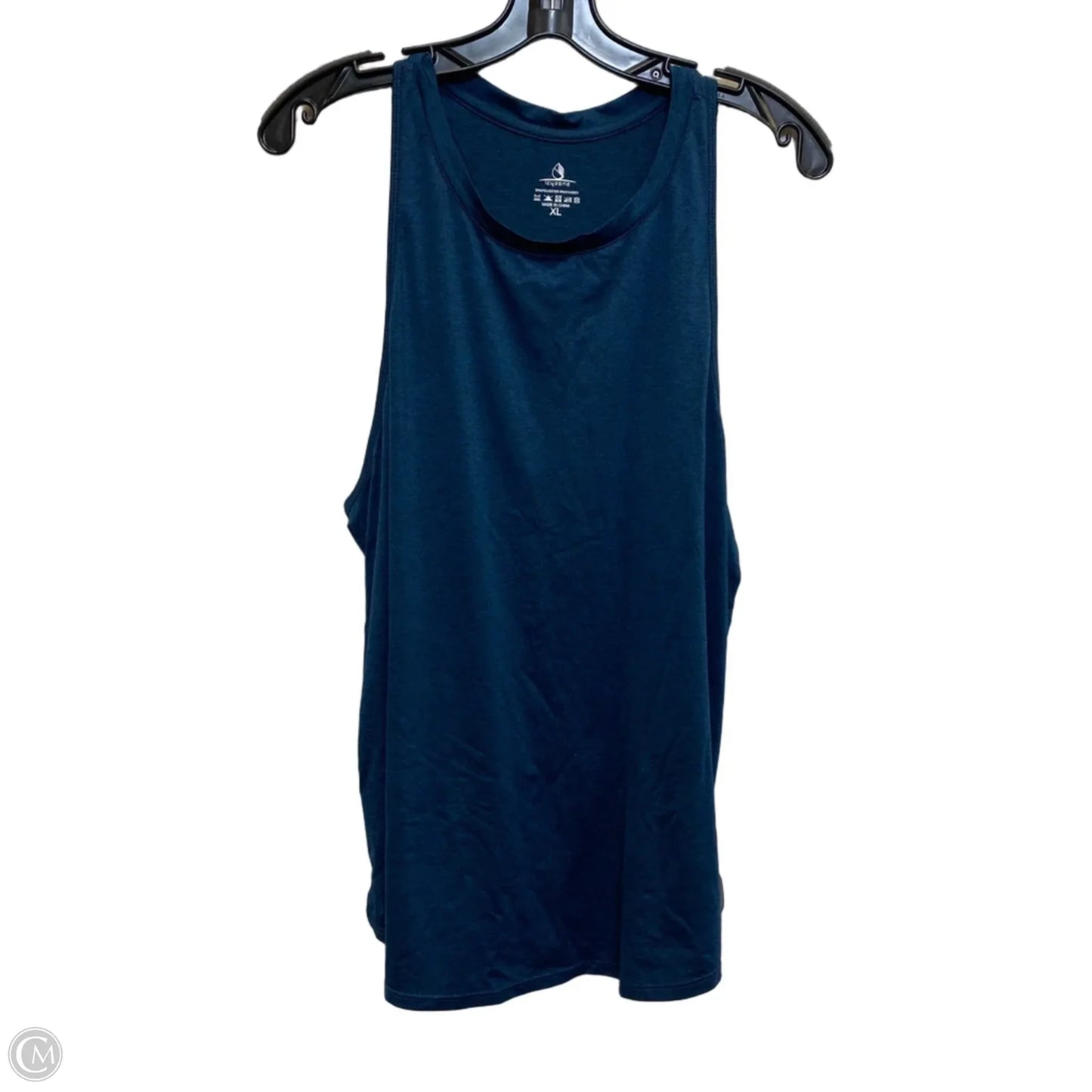 Athletic Tank Top By Icyzone In Blue, Size: Xl