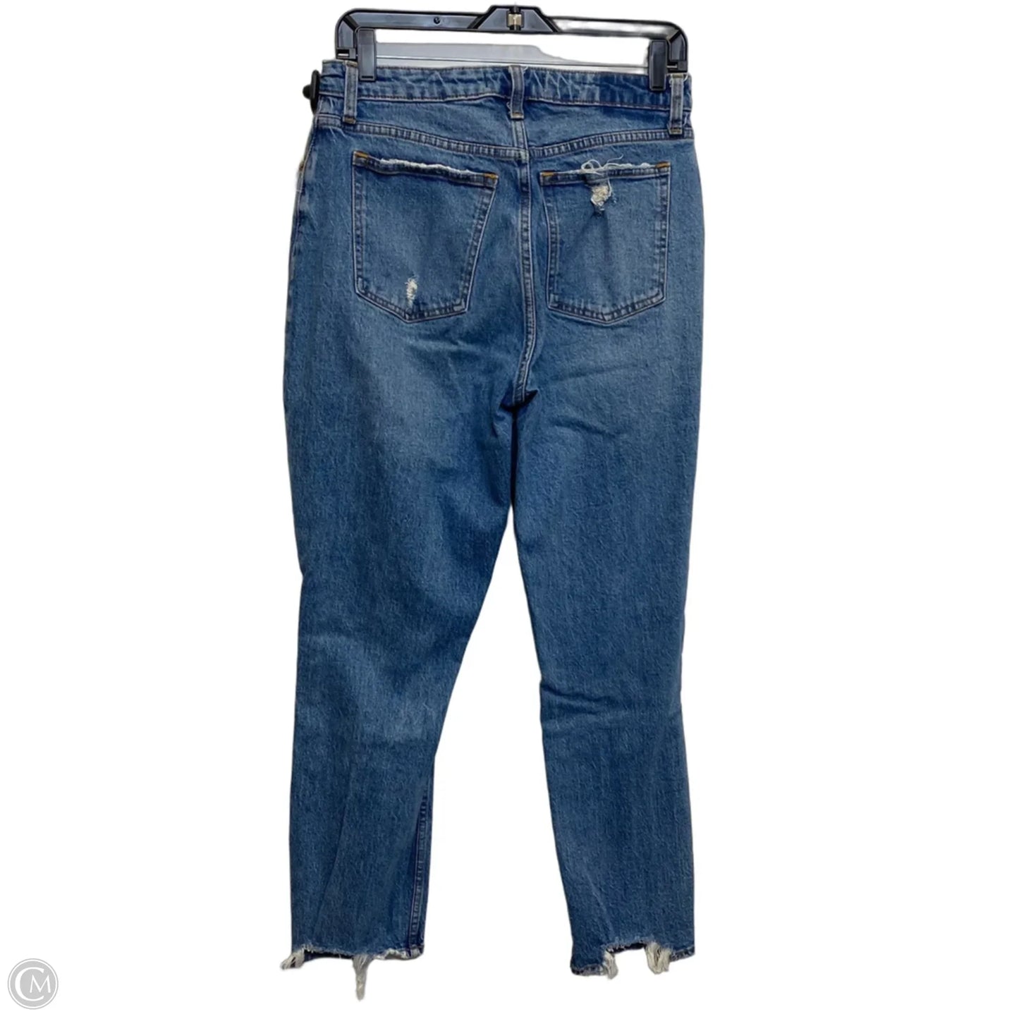 Jeans Boyfriend By Abercrombie And Fitch In Blue Denim, Size: 8l