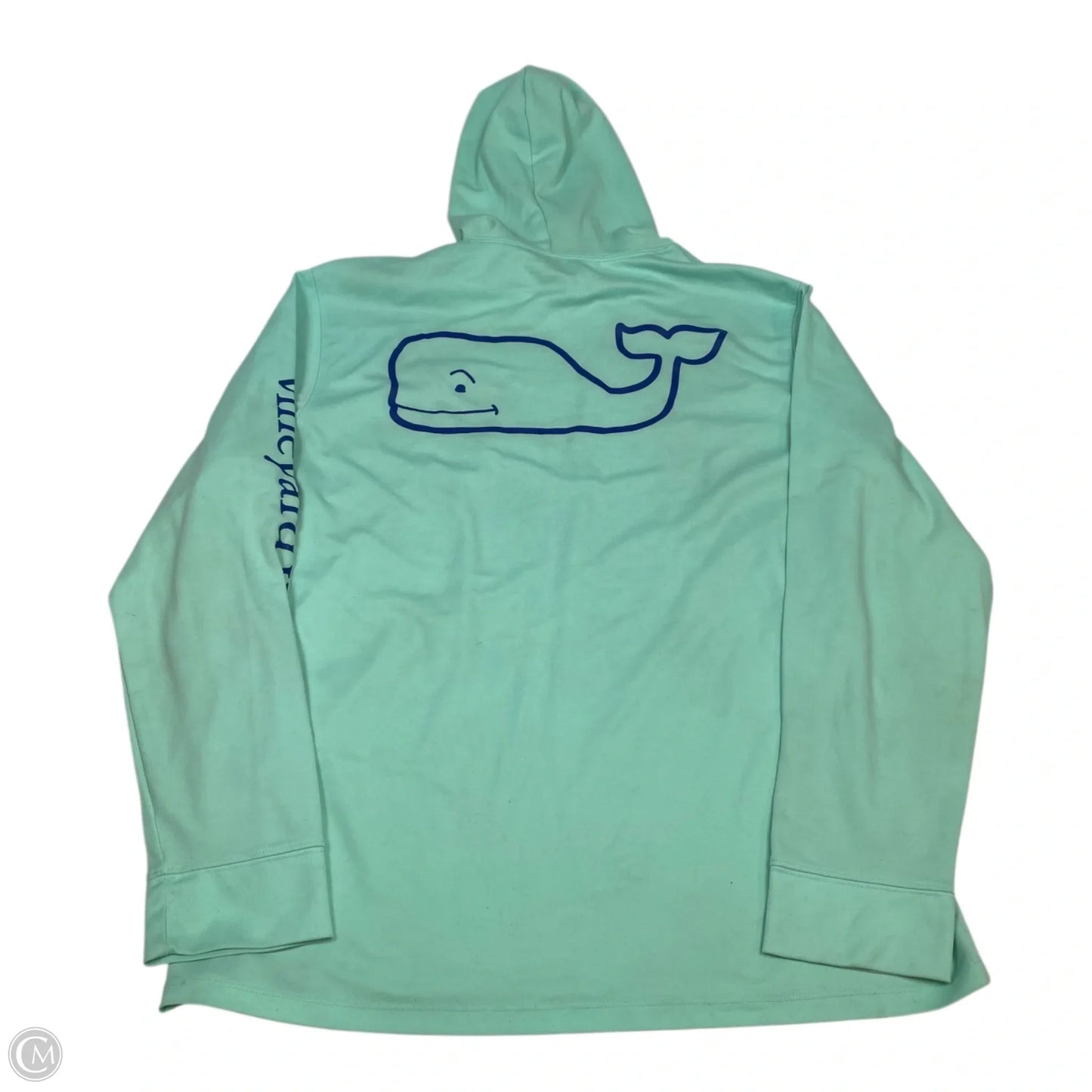 Sweatshirt Designer By Vineyard Vines In Green, Size: L