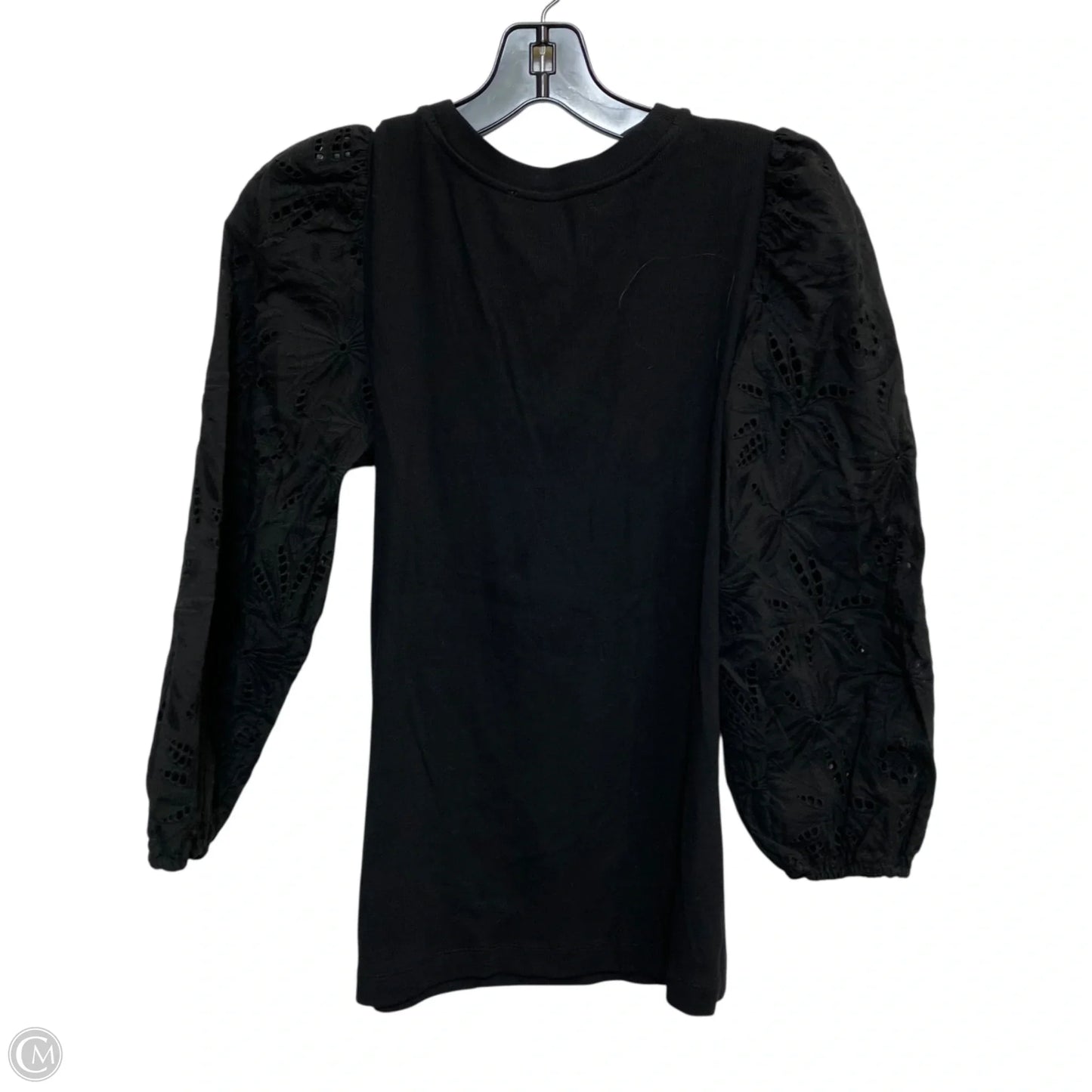 Top Long Sleeve By Loft In Black, Size: S