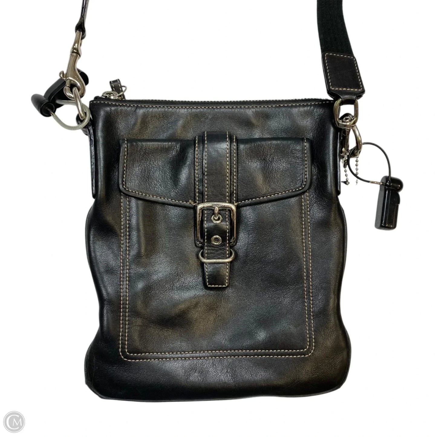 Crossbody Designer By Coach, Size: Medium