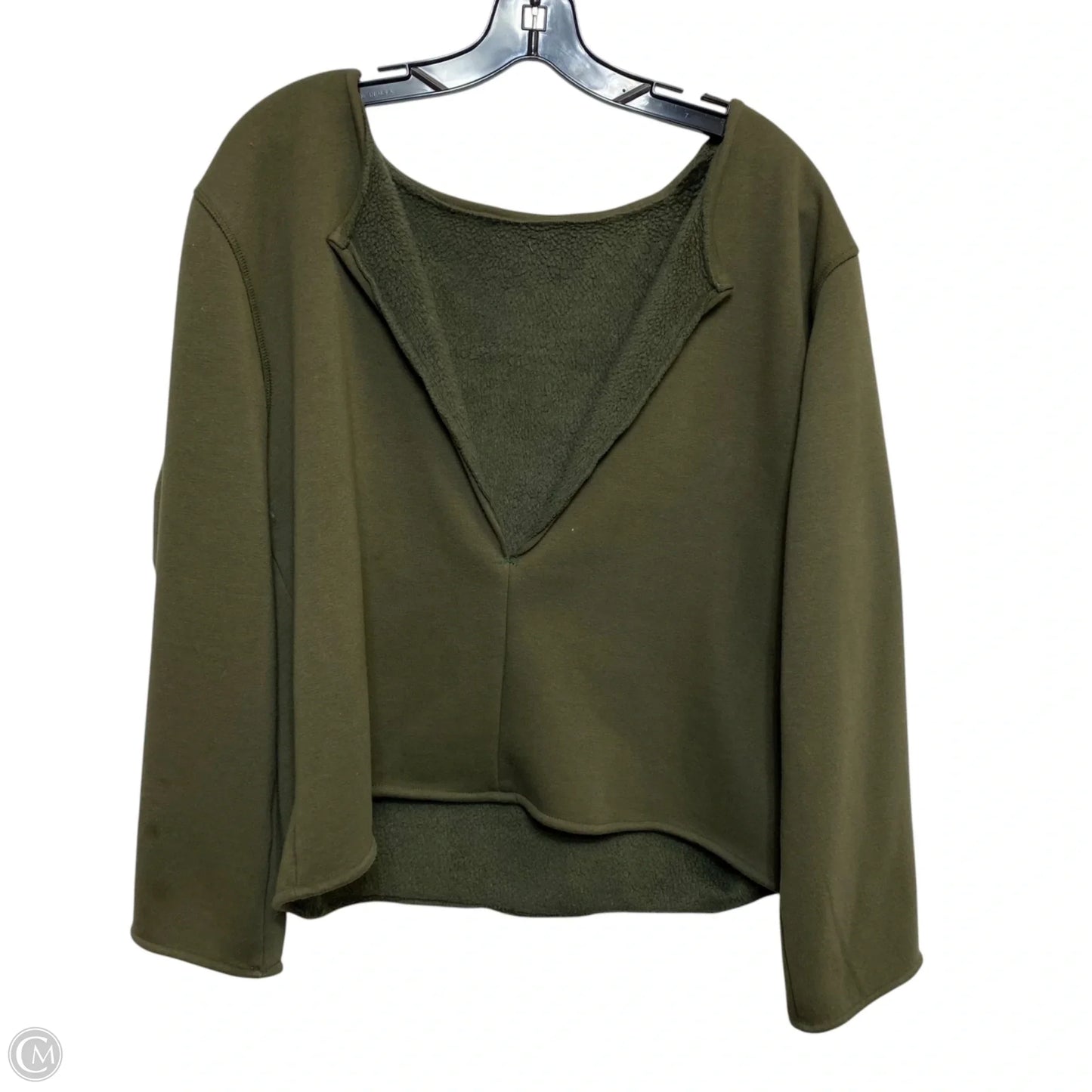 Sweatshirt Crewneck By Eddie Bauer In Green, Size: Xl