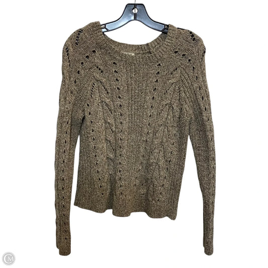 Sweater By Lucky Brand In Brown, Size: M