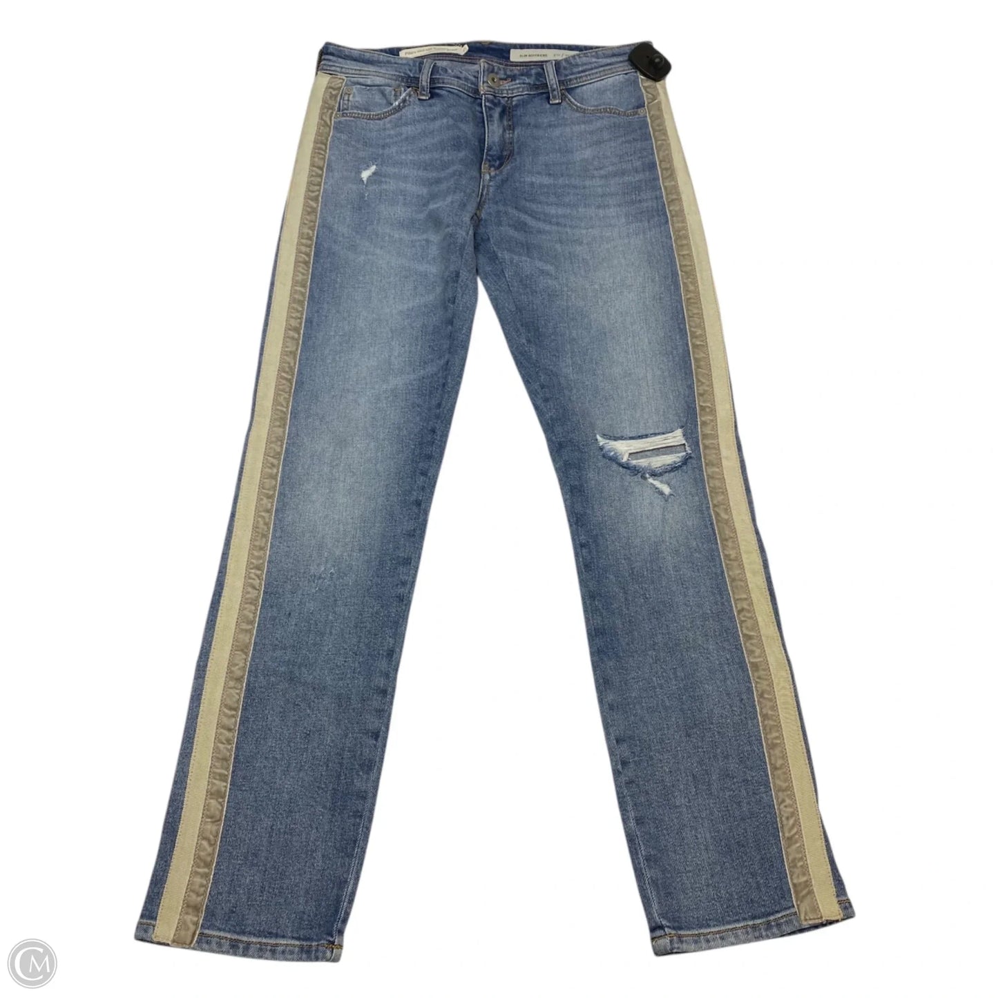 Jeans Boyfriend By Pilcro In Blue Denim, Size: 2