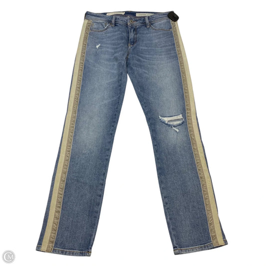 Jeans Boyfriend By Pilcro In Blue Denim, Size: 2