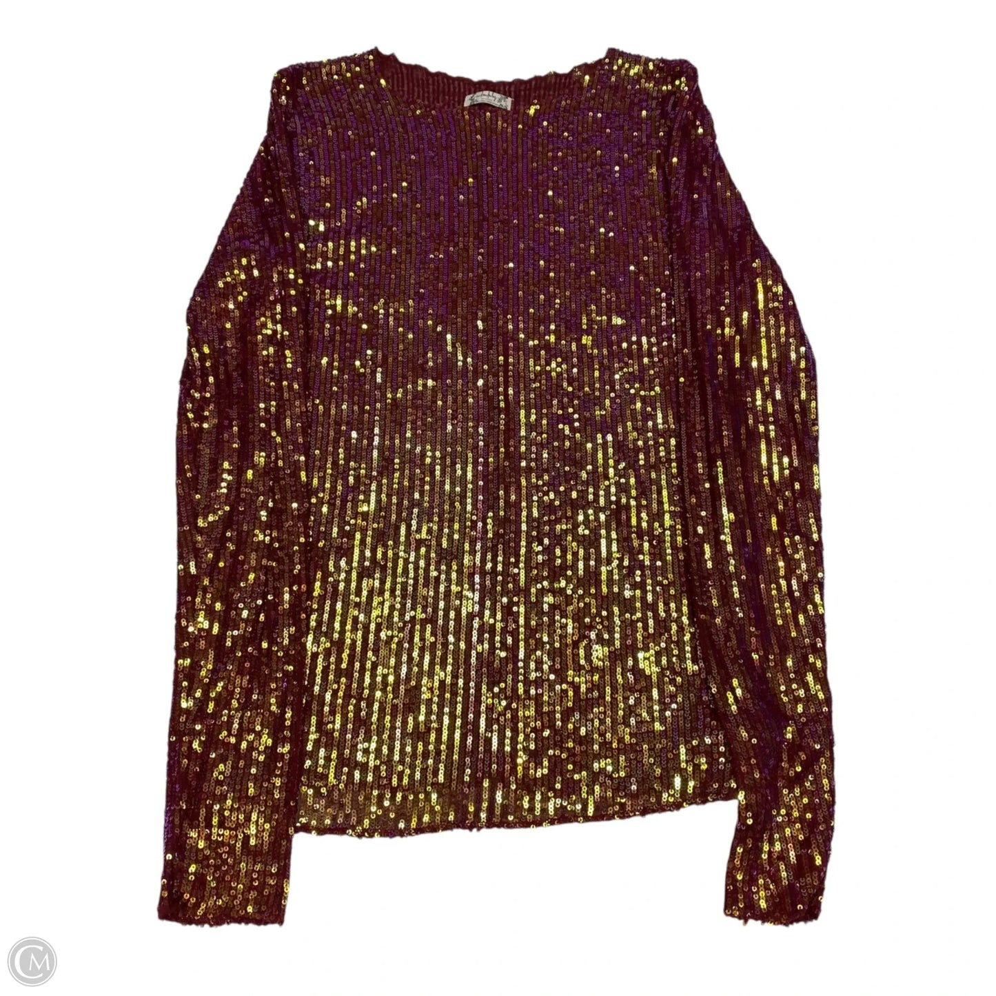 Top Long Sleeve By Free People In Red, Size: M