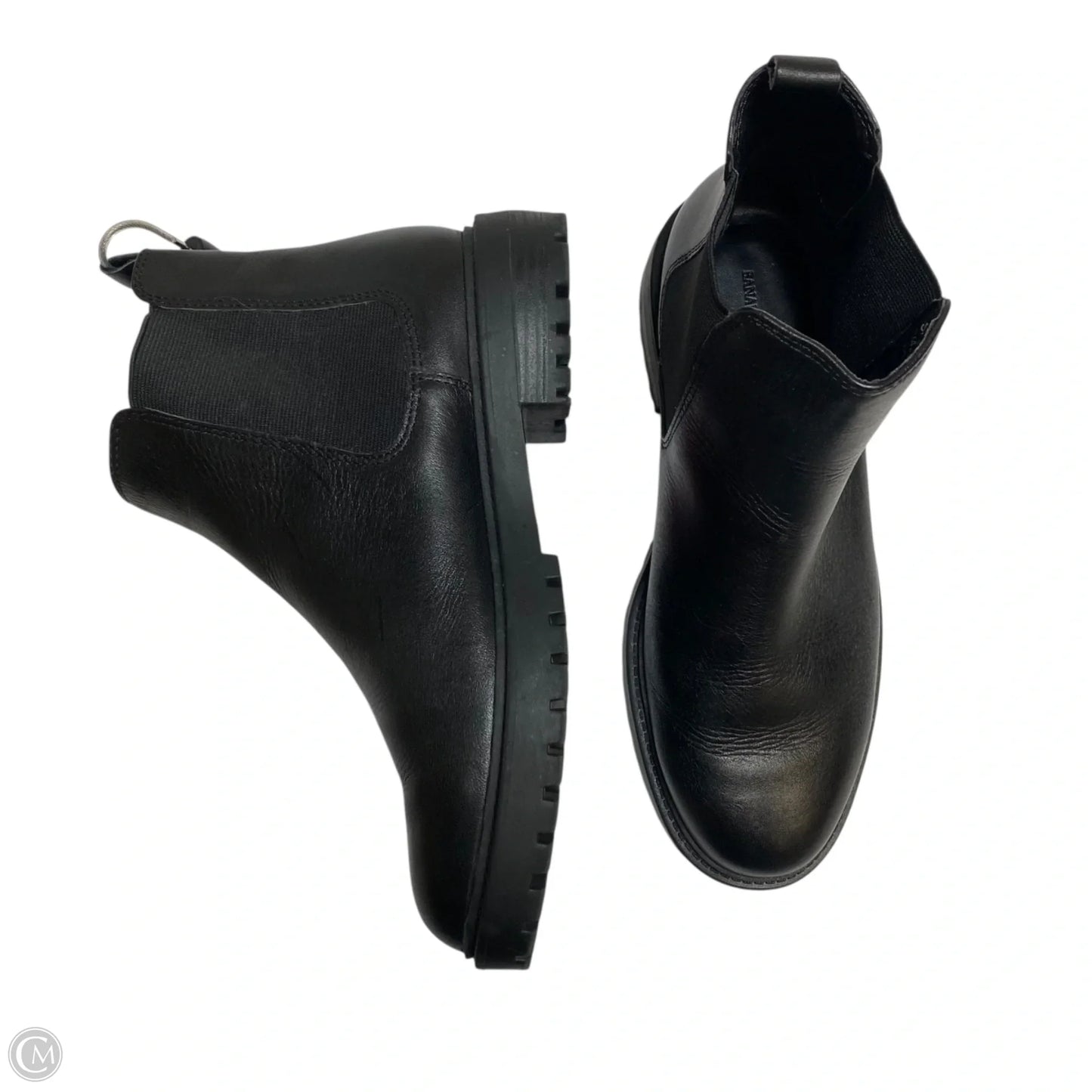 Boots Ankle Flats By Banana Republic In Black, Size: 8