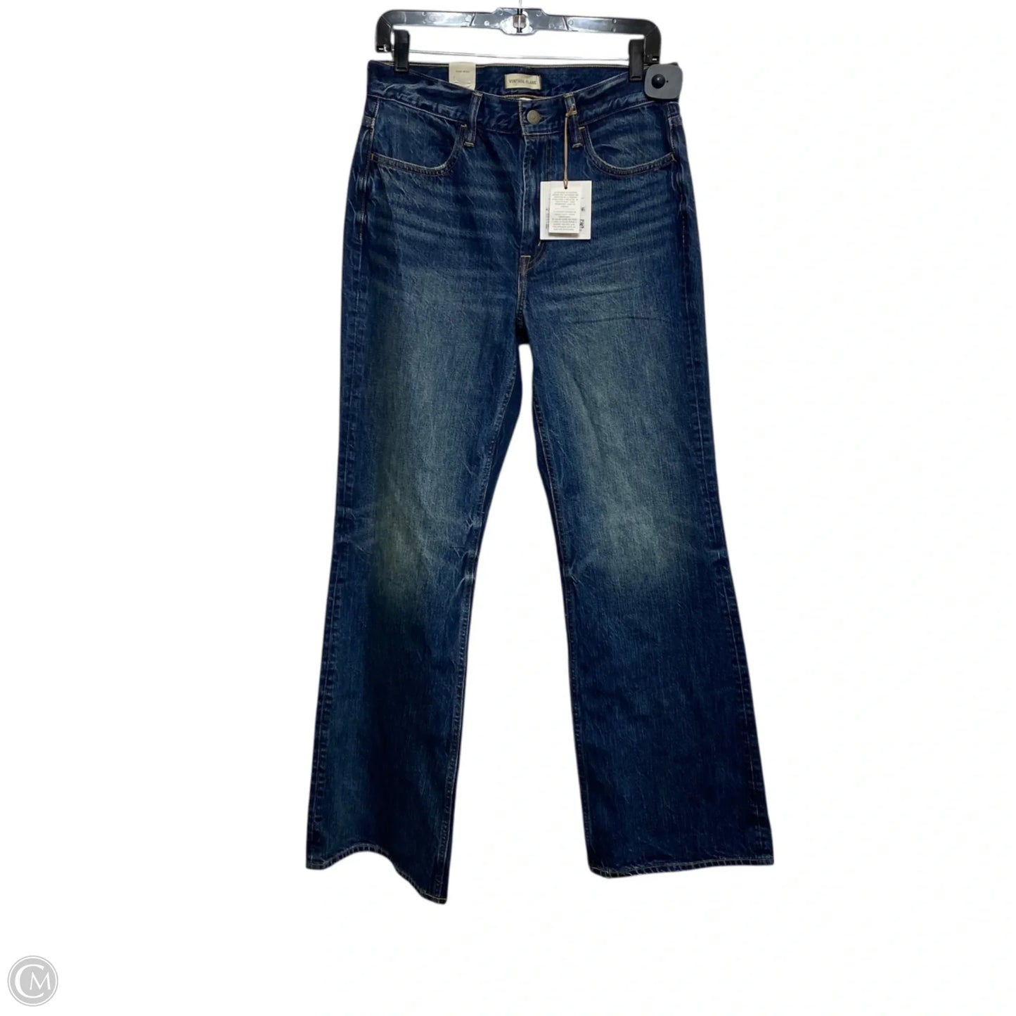 Jeans Flared By Ae77 In Blue Denim, Size: 6