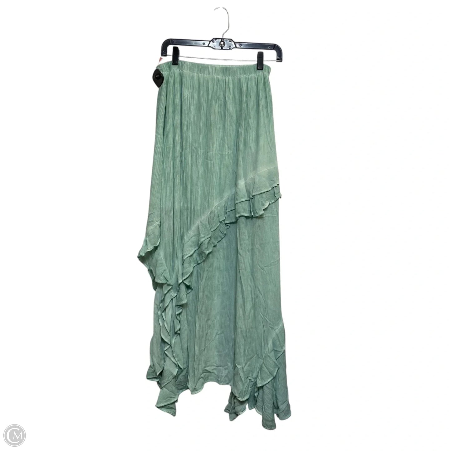 Skirt Maxi By Free People In Green, Size: S