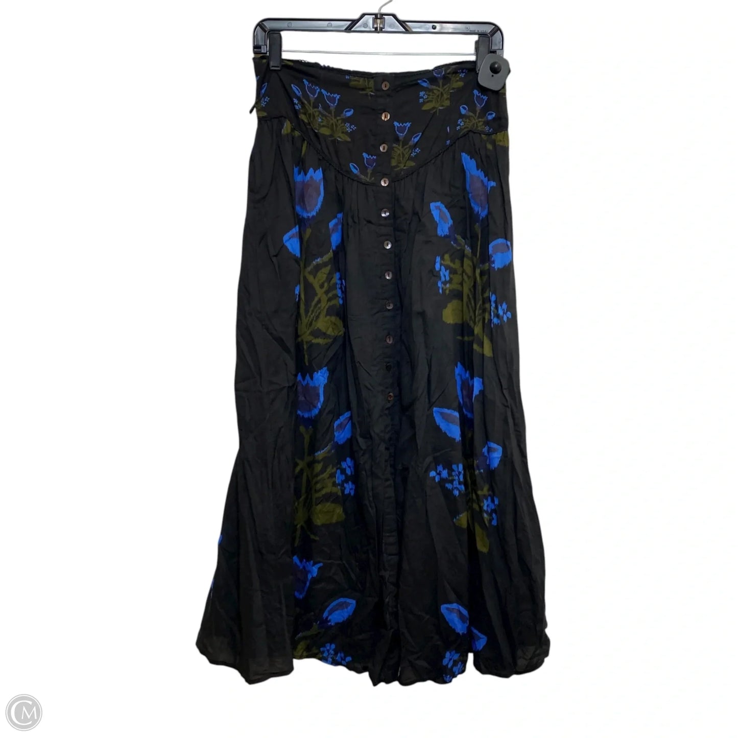 Skirt Set 2pc By Free People In Black & Blue, Size: S