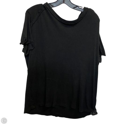 Top Short Sleeve By We The Free In Black, Size: Xs