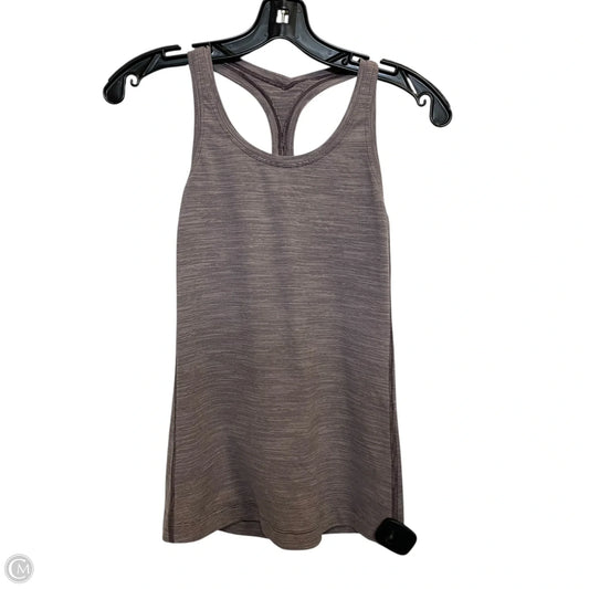 Athletic Tank Top By Lululemon In Purple, Size: S