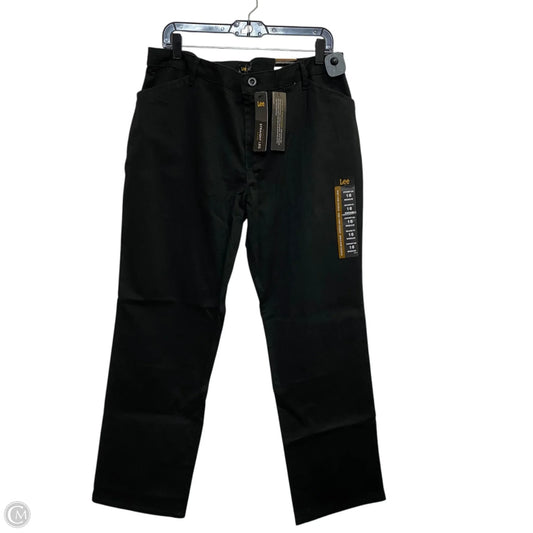 Pants Chinos & Khakis By Lee In Black, Size: 16