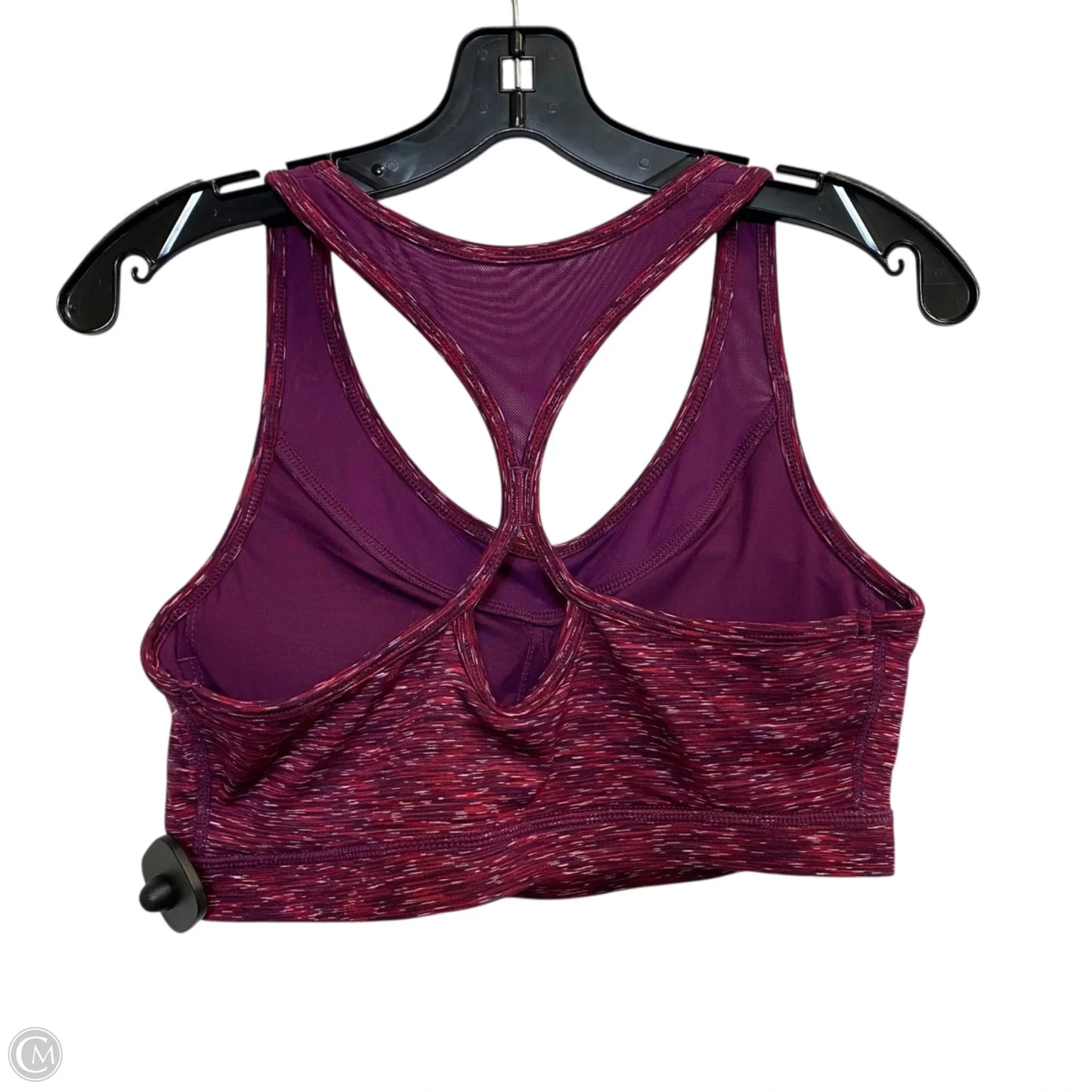 Athletic Bra By Reebok In Purple, Size: L