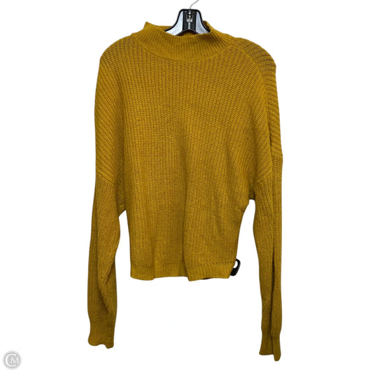 Sweater By Derek Heart In Yellow, Size: L