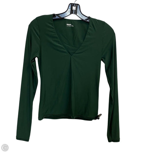 Top Long Sleeve Basic By Aerie In Green, Size: M