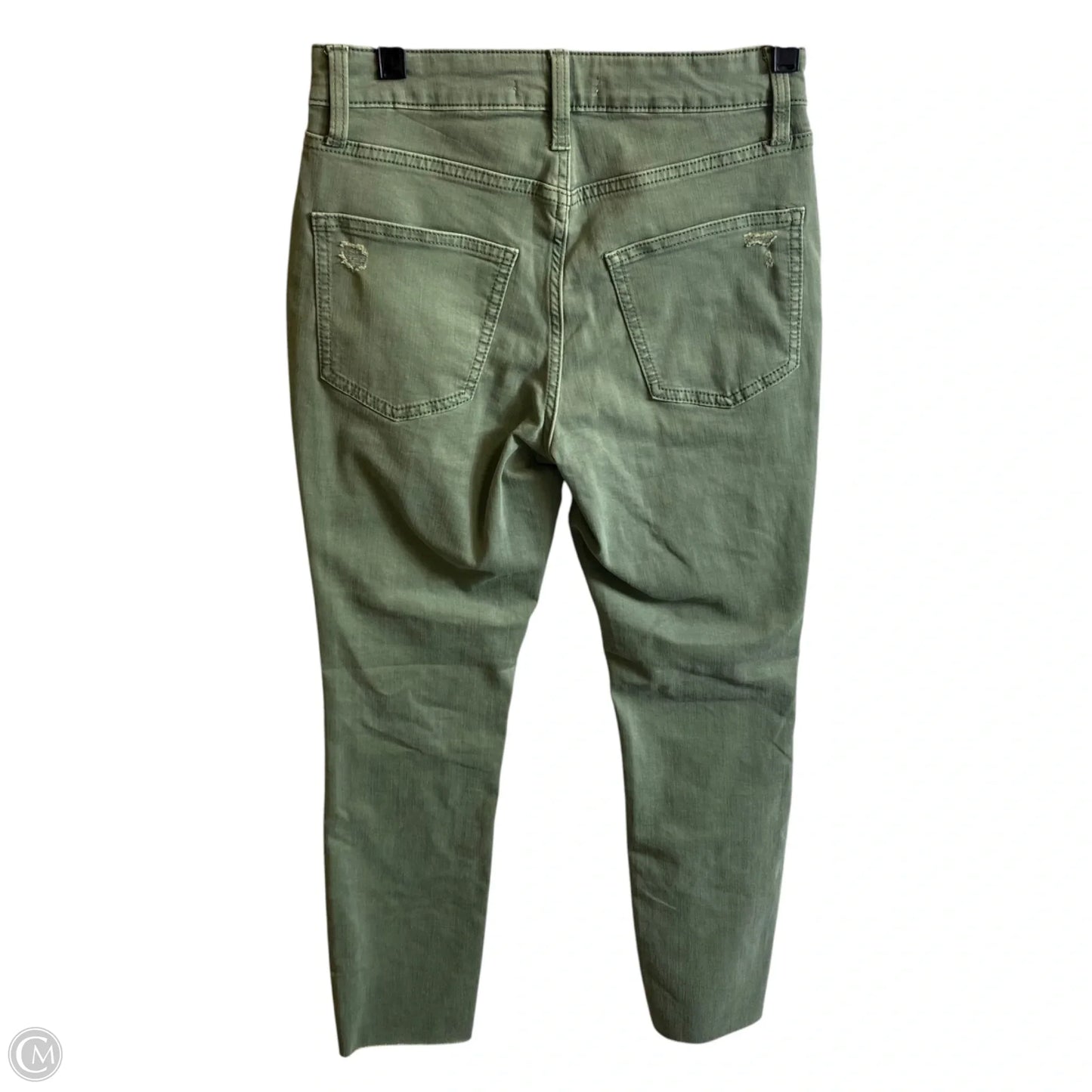 Jeans Skinny By Lc Lauren Conrad In Green Denim, Size: 0