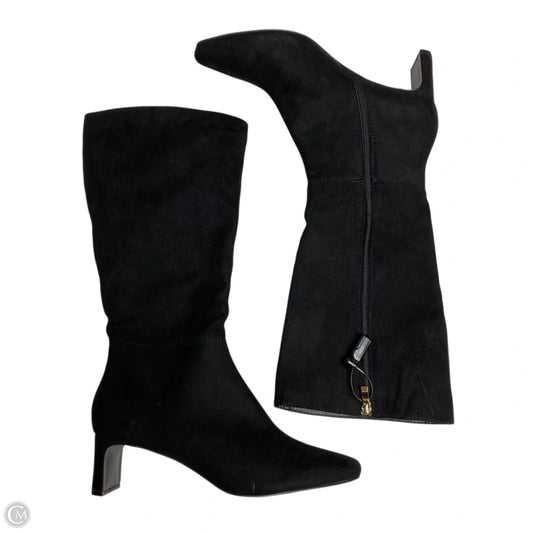Boots Mid-calf Heels By Dream Pairs In Black, Size: 10