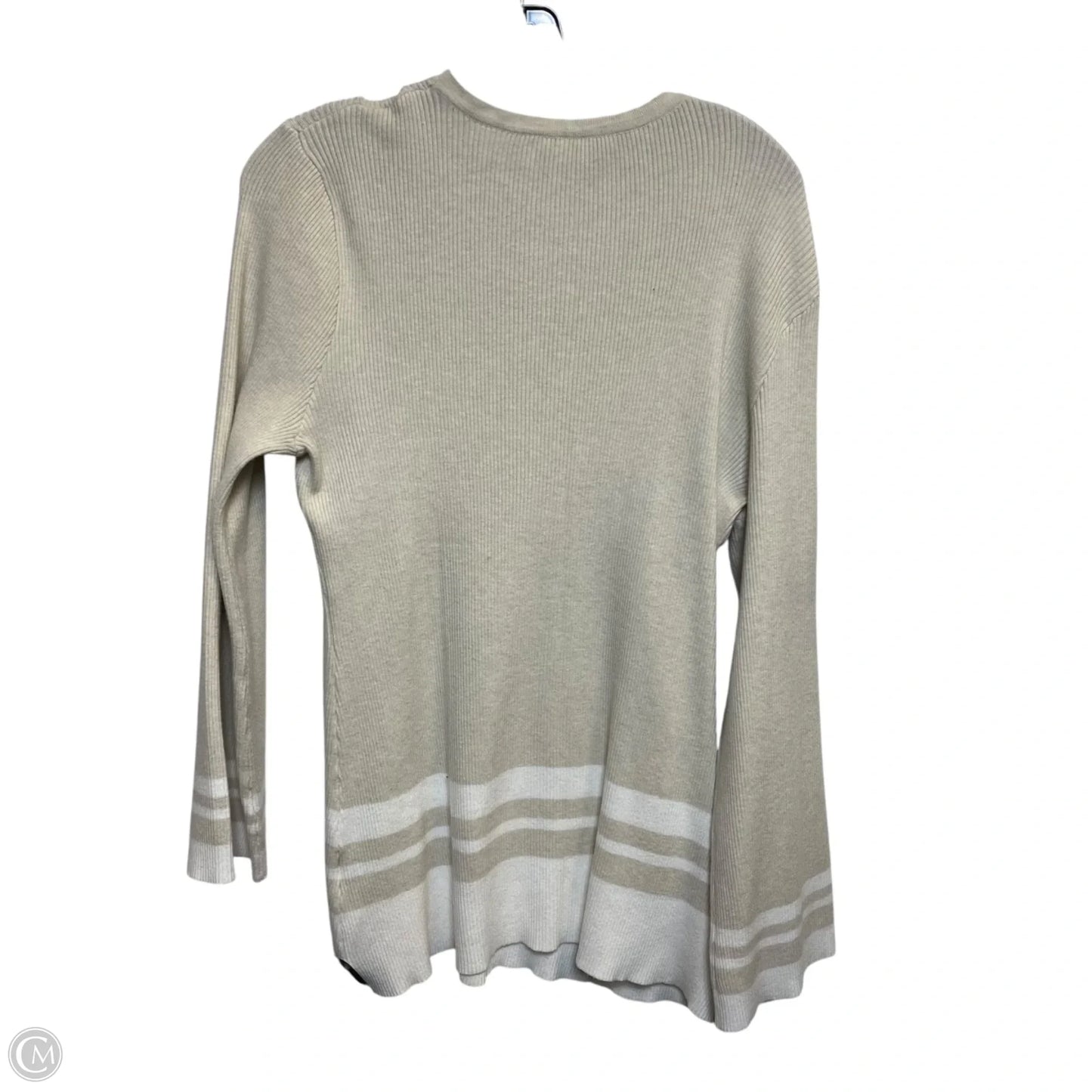 Lounge Set Pants By Clothes Mentor In Cream & White, Size: Xl