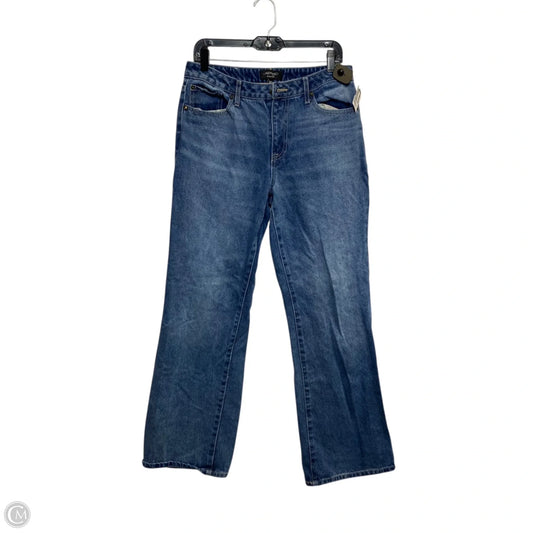 Jeans Straight By Ed Hardy In Blue Denim, Size: 10