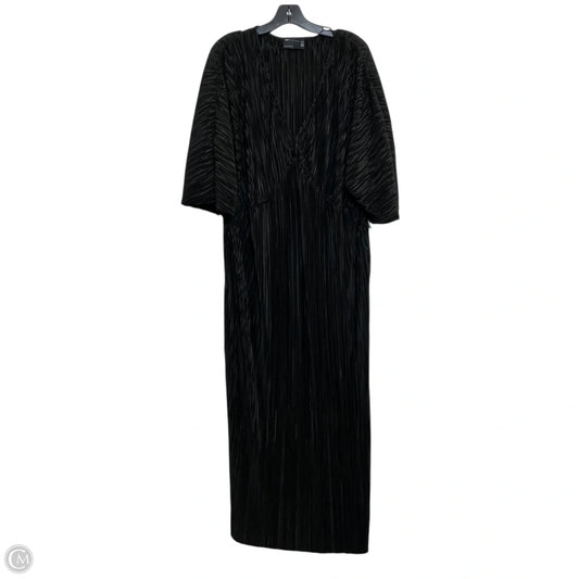 Dress Party Long By Asos In Black, Size: 2x