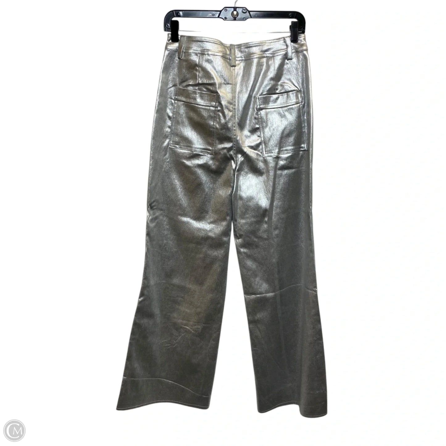 Jeans Flared By Anniewear In Silver, Size: L