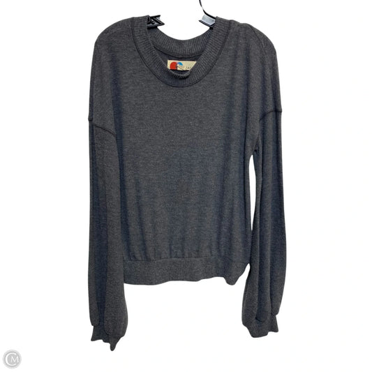 Top Long Sleeve By Free People In Grey, Size: Xs