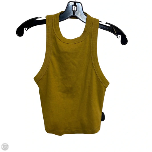 Top Sleeveless By Free People In Yellow, Size: Xs