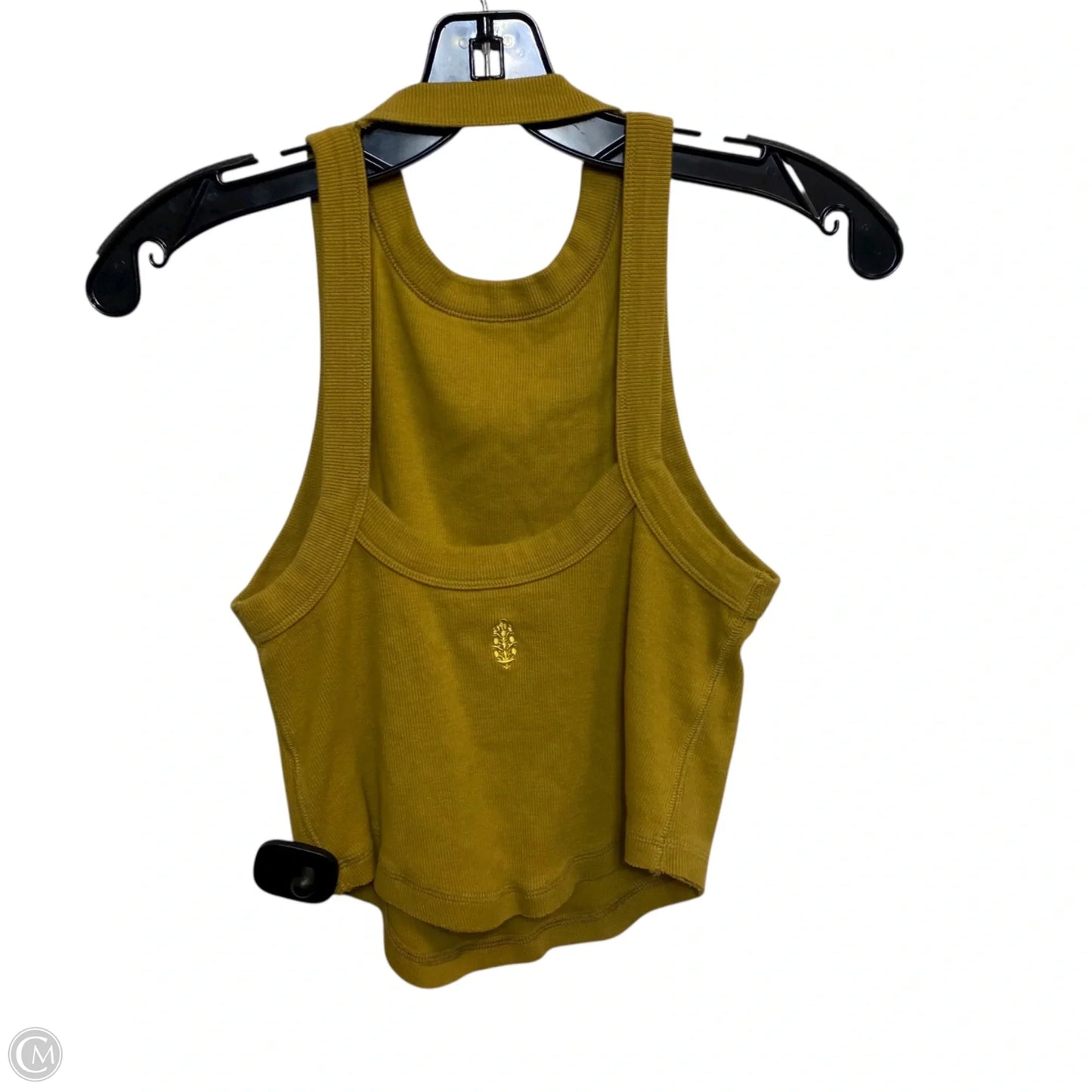 Top Sleeveless By Free People In Yellow, Size: Xs