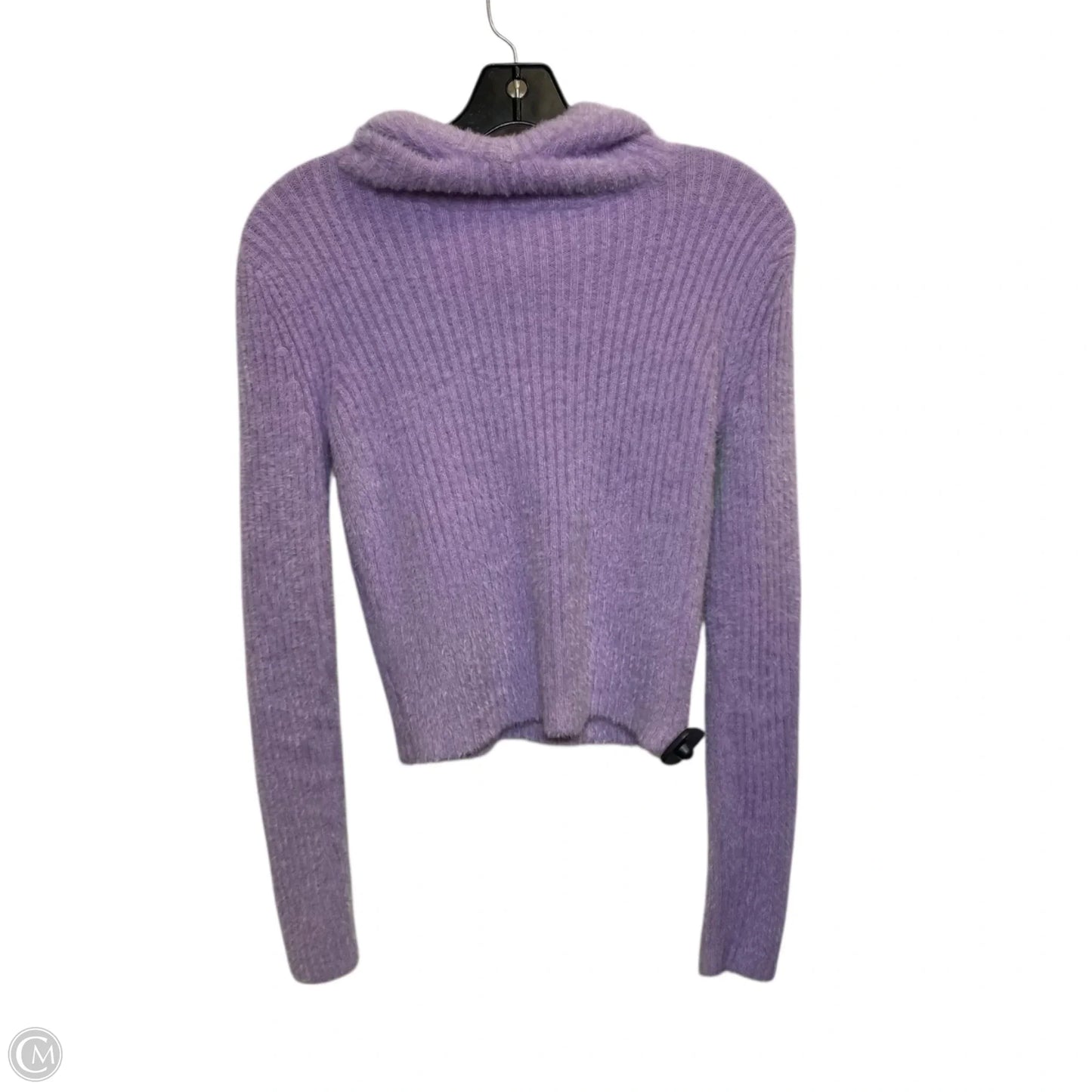 Sweater By Zara In Purple, Size: L