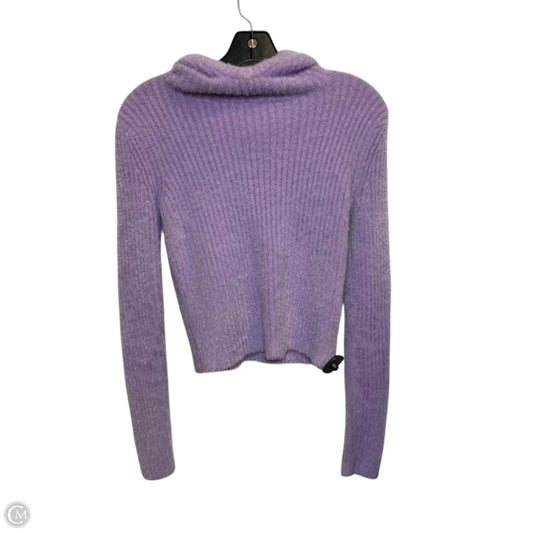 Sweater By Zara In Purple, Size: L