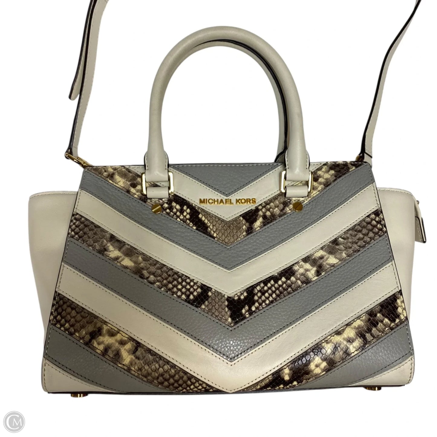 Handbag Designer By Michael Kors, Size: Medium