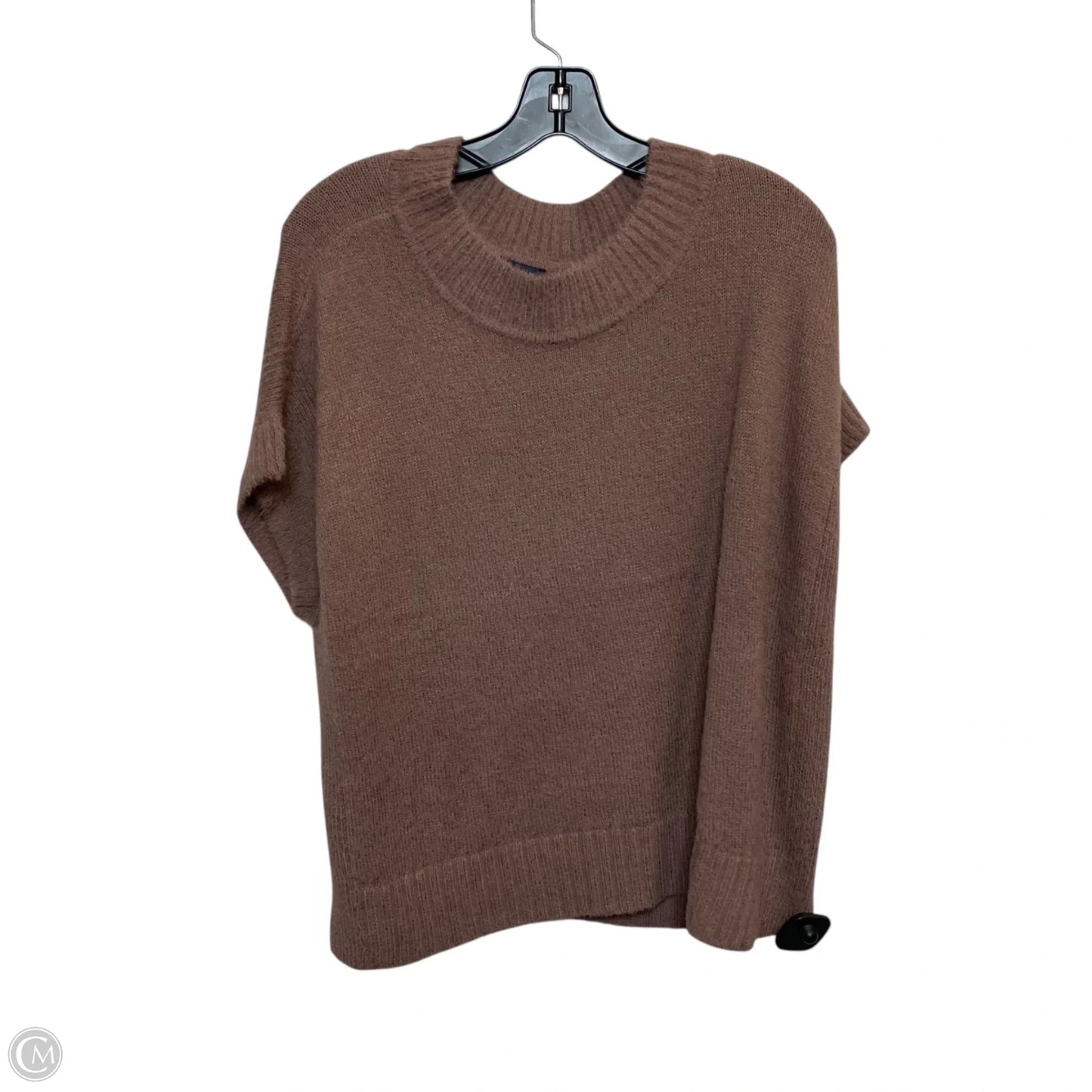 Sweater Short Sleeve By Studio Park In Pink, Size: S