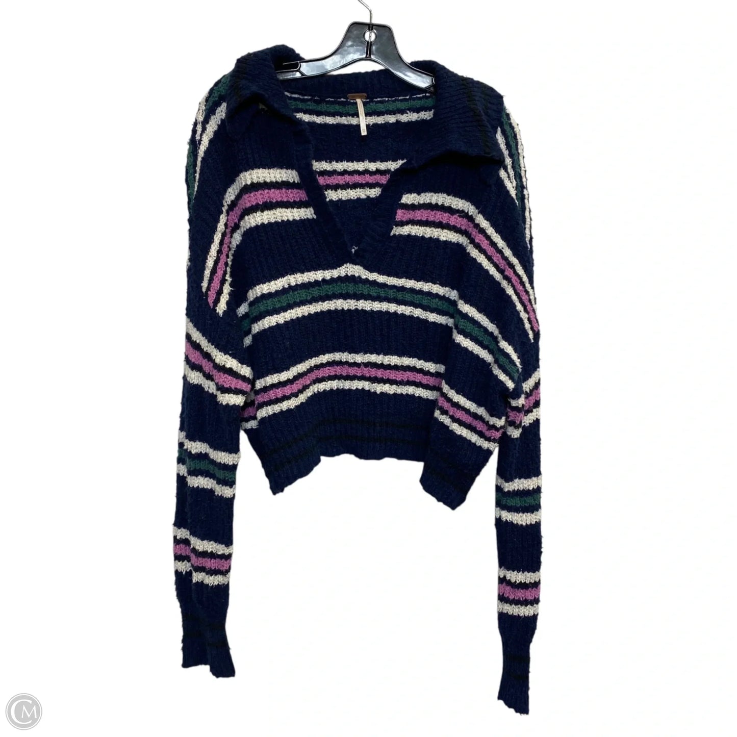 Sweater By Free People In Navy, Size: Xs